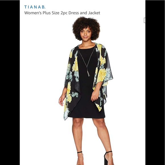 Tiana B. Dresses & Skirts - TIANAB Womens Plus Size 2pc Jacket and Dress